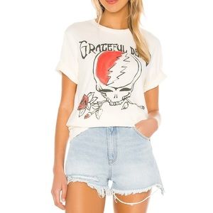 Grateful Dead Hand-drawn graphic tee from Junk Food, size Small